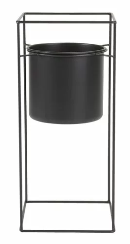 Trädgårdskruka MIDSOMMER Ø21xH55 Svart 4 Trädgårdskruka MIDSOMMER Ø21xH55 Svart - Bild 2