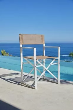 Klappstol NAGELSTI Vit -Utemöbler affär 201310