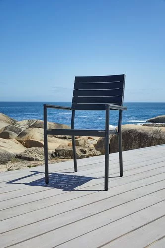 JUTLANDIA Stapelstol PADHOLM Svart 8 JUTLANDIA Stapelstol PADHOLM Svart - Bild 6