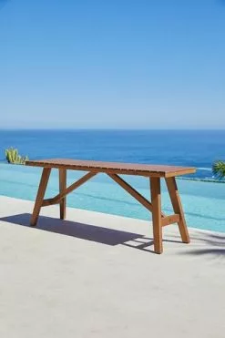 JUTLANDIA Bänk GANGESBRO B110xD30 Hårdträ -Utemöbler affär 201394