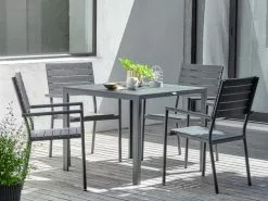 JUTLANDIA Bord MADERUP B90xL90 Svart 11 JUTLANDIA Bord MADERUP B90xL90 Svart -Utemöbler affär 201675 2