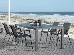 JUTLANDIA Bord HAGEN B100xL214 Grå -Utemöbler affär 201689 1