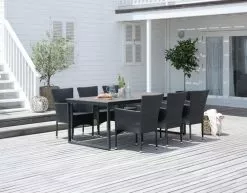 JUTLANDIA Bord NESSKOGEN B100xL210 Brun -Utemöbler affär 201778 1