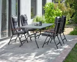 JUTLANDIA Dyna Positionsstol AKKA Grå -Utemöbler affär 201794