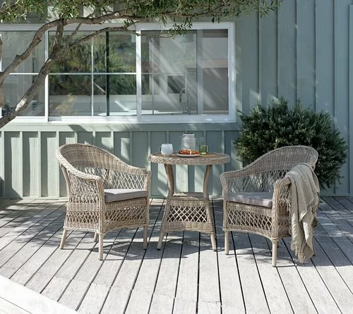 JUTLANDIA MAGLEBJERG Ø70 Bord + 2 MAGLEBJERG Stol Natur 4 JUTLANDIA MAGLEBJERG Ø70 Bord + 2 MAGLEBJERG Stol Natur - Bild 2