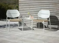 JUTLANDIA Loungestol NAKKENSHUSE Vit 7 JUTLANDIA Loungestol NAKKENSHUSE Vit -Utemöbler affär 203915