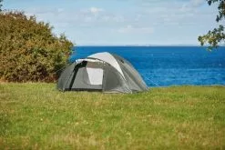 Tält LAMMEFJORD 4-manna Oliv/grå -Utemöbler affär 204604