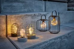 Solcellslampa SANDLO Ø12xH19 Osort. -Utemöbler affär 214761