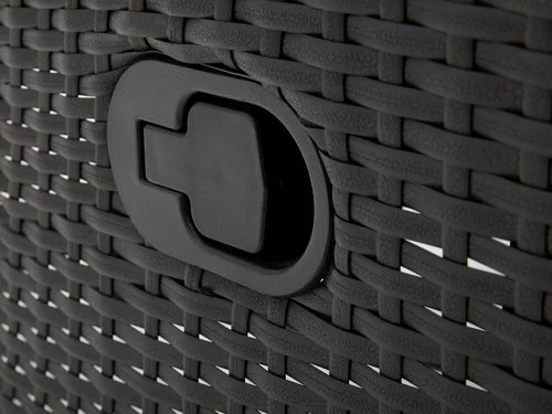 JUTLANDIA Loungestol DOVRE Svart 5 JUTLANDIA Loungestol DOVRE Svart - Bild 3