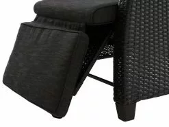 JUTLANDIA Loungestol DOVRE Svart 13 JUTLANDIA Loungestol DOVRE Svart -Utemöbler affär 93404