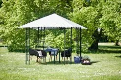 Paviljong FAABORG 3x3m Vit